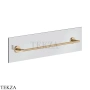 Gessi INGRANAGGIO Полотенцедержатель для крепления на стекло, 60 см 63928-735, Warm Bronze PVD