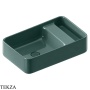 ArtCeram Brooklyn раковина подвесная и накладная The.Saniglaze с боковым сухим отсеком BNL003 69 34, Ivy глянец