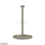 Gessi Goccia Верхний душ с потолочным кронштейном под размер 33768-149, Finox Br. Nickel
