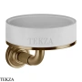 Gessi VENTI20 Мыльница настенная белая 65401-791, Deep Bronze Br. PVD