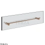 Gessi Incastri Полотенцедержатель для крепления на стекло, 60 см 75515-708, медь Brushed