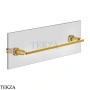 Gessi INCISO accessories Полотенцедержатель для крепления на стекло, 45 см 58615-246, Gold PVD