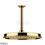 Gessi VENTI20 Верхний душ 300 с потолочным креплением под размер 65155-246, Gold PVD