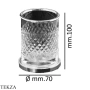 Boheme AURA Стакан настольный 10252-G, золото глянец