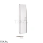 ARMADI ART MONACO Шкаф-пенал 30 см 868-WCR, WHITE (белый глянец), хром