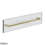 Gessi Perle Полотенцедержатель для крепления на стекло, 60 см 74915-727, шампань Brushed