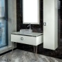 ARMADI ART LUCIDO Столешница 101 см 853-100-W Lucido, жемчужный белый