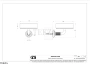 Gessi VENTI20 Мыльница настенная черная 65402-791, Deep Bronze Br. PVD