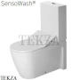 Duravit Starck 2 Унитаз комбинированный 2129590000, для сиденья SensoWash, белый глянец