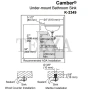 Kohler Camber Раковина встраиваемая снизу K-2349-0, белый глянец