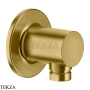 Gessi INCISO SHOWER Вывод воды для душевой лейки 58169-716, Gold Br. PVD