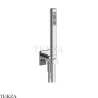 Gessi Incastri Душевой комплект, стержневая лейка 73523-031, хром глянец