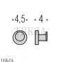 Colombo Plus Крючок для халата и полотенец W4917.NM, черный матовый
