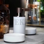 Gessi INCISO accessories Мыльница настольная, черный 58526-031, хром глянец