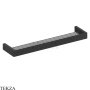 Gessi Rettangolo Решетка-полка в душевую зону 60 см 20949-299, Matte Black