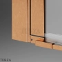 Radaway Nes DWJS Душевая дверь 140 см, правая R, 10038140-93-01R, брашированная медь