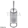 Colombo Luna Туалетный ершик напольный, матовое стекло B0106.CR, хром глянец