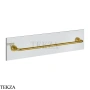 Gessi VENTI20 Полотенцедержатель для крепления на стекло, 60 см 65515-716, Gold Br. PVD