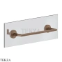 Gessi ANELLO Полотенцедержатель для крепления на стекло, 30 см 63824-708, Copper Brushed PVD