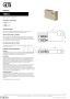 Gessi Inverso RIGATO Крючок для халата и полотенца 73521-030, Copper PVD