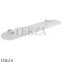 Colombo BASIC Полка стеклянная с держателями B2716.CR, хром глянец