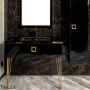 ARMADI ART LUCIDO Тумба под раковину 80 см 770-080-B, BLACK (чёрный глянец)