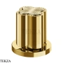 Gessi Ludovica Смеситель-рычаг управления для излива crystals 76300-246, золото глянец