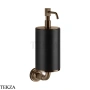 Gessi VENTI20 Дозатор для жидкого мыла настенный черный 65414-761, Coffee Bronze Br. PVD