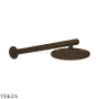 Gessi Goccia Верхняя лейка с кронштейном D20 см 33655-845, Dark Bronze