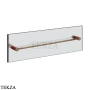 Gessi Pelle Tresse Полотенцедержатель для крепления на стекло, 60 см 78715-447, Red Cherry/ Coffee Bronze Br. PVD