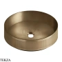 Gessi VENTI20 Умывальник на столешницу 65601-726 Warm Steel Brushed PVD