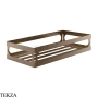 Gessi RILIEVO Полка-решетка в душевую зону 59549-761, Coffee Bronze Br. PVD