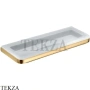 Colombo Lulu Мыльница подвесная, стекло матовое B6203.gold, золото глянец