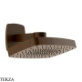 Gessi Jacqueline Верхняя регулируемая лейка с кронштейном 77150-845, бронза Dark Brush