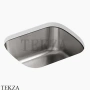 Kohler Undertone Мойка для кухни скругленная K-3184-NA, нержавеющая сталь