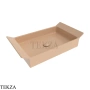 Flaminia BOX 60 раковина накладная 72,5×40×15 см, бежевый Avana глянец