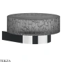 Gessi Incastri Мыльница настенная, Light smoke 75401-031, хром глянец