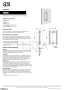 Gessi Ludovica Полотенцедержатель для крепления на стекло, 20 см 76630-726, бронза Brushed