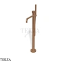 FIMA Carlo Frattini SO Смеситель для ванны напольный ( ручка отдельно) F3184/4NZS, Brushed Amber Bronze