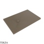 Flaminia Water Drop душевой поддон 120×80×5,5 см, коричневый Fango матовый
