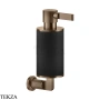 Gessi INCISO accessories Дозатор для жидкого мыла или лосьона, черный 58514-761, Coffee Bronze Br. PVD