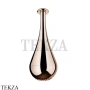 Gessi Goccia Потолочная каплевидная душевая лейка 33751-123, Copper глянец