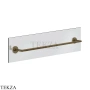 Gessi INGRANAGGIO Полотенцедержатель для крепления на стекло, 60 см 63928-713, Antique Brass