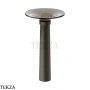 Gessi Ludovica Раковина напольная без перелива 76603-707, black хром Brush