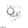 Duravit D-Code Зеркало косметическое 3х увеличение 0099121000, без подсветки