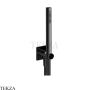 Gessi Incastri Душевой комплект, стержневая лейка 73523-706, black хром глянец