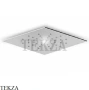 Zucchetti Shower plus Потолочный квадратный душ с подсветкой Z94155, хром глянец