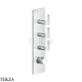 Gessi INCISO WELLNESS Термостат 3 выхода, внешняя часть 58206-031, хром глянец