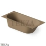 Dea Design Ease Ванна встраиваемая 170х75 Solid Surface DD8676 1700 2, Light Camel №2