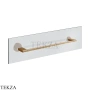 Gessi Origini Полотенцедержатель для крепления на стекло, 45 см 66513-726, Warm Bronze Br. PVD